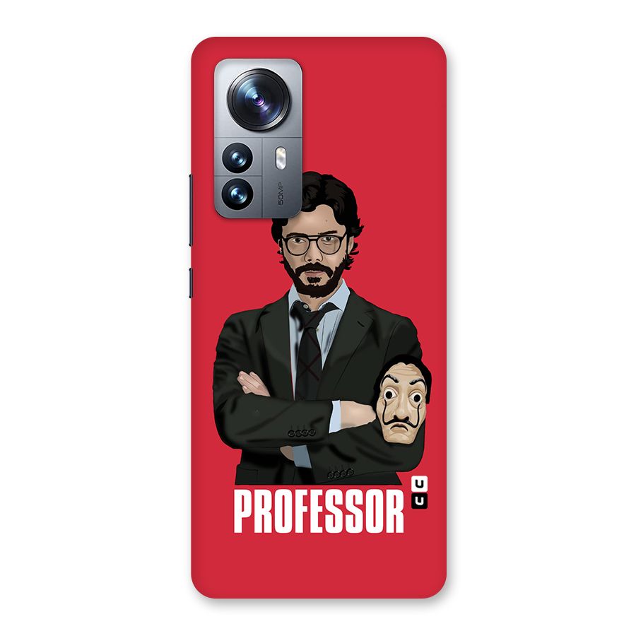 Professor Art Illustration Back Case for Xiaomi 12 Pro