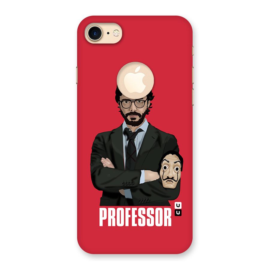 Professor Art Illustration Back Case for iPhone 7 Logo Cut