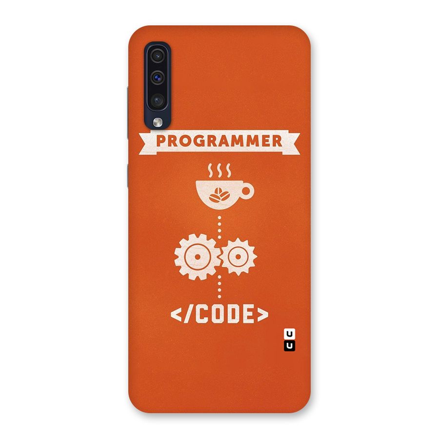 Programmer Coffee Code Back Case for Galaxy A50s