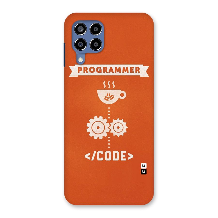 Programmer Coffee Code Back Case for Galaxy M53 5G