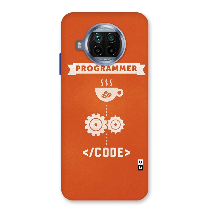 Programmer Coffee Code Back Case for Mi 10i