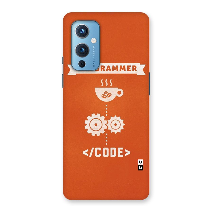 Programmer Coffee Code Back Case for OnePlus 9