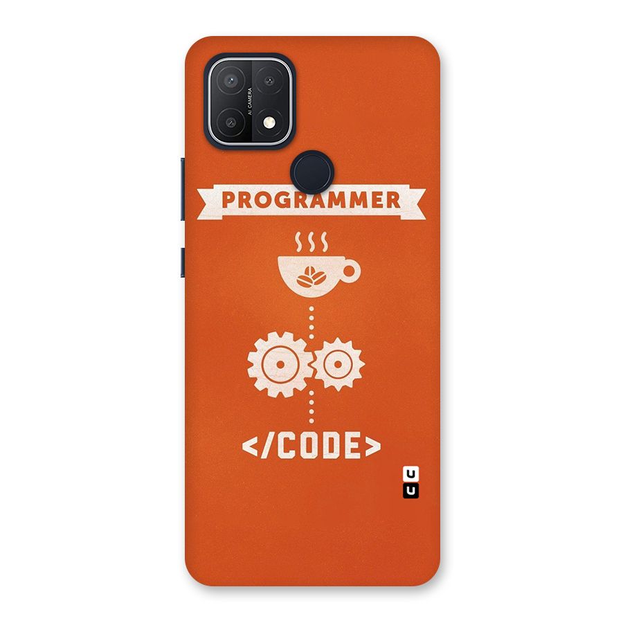 Programmer Coffee Code Back Case for Oppo A15