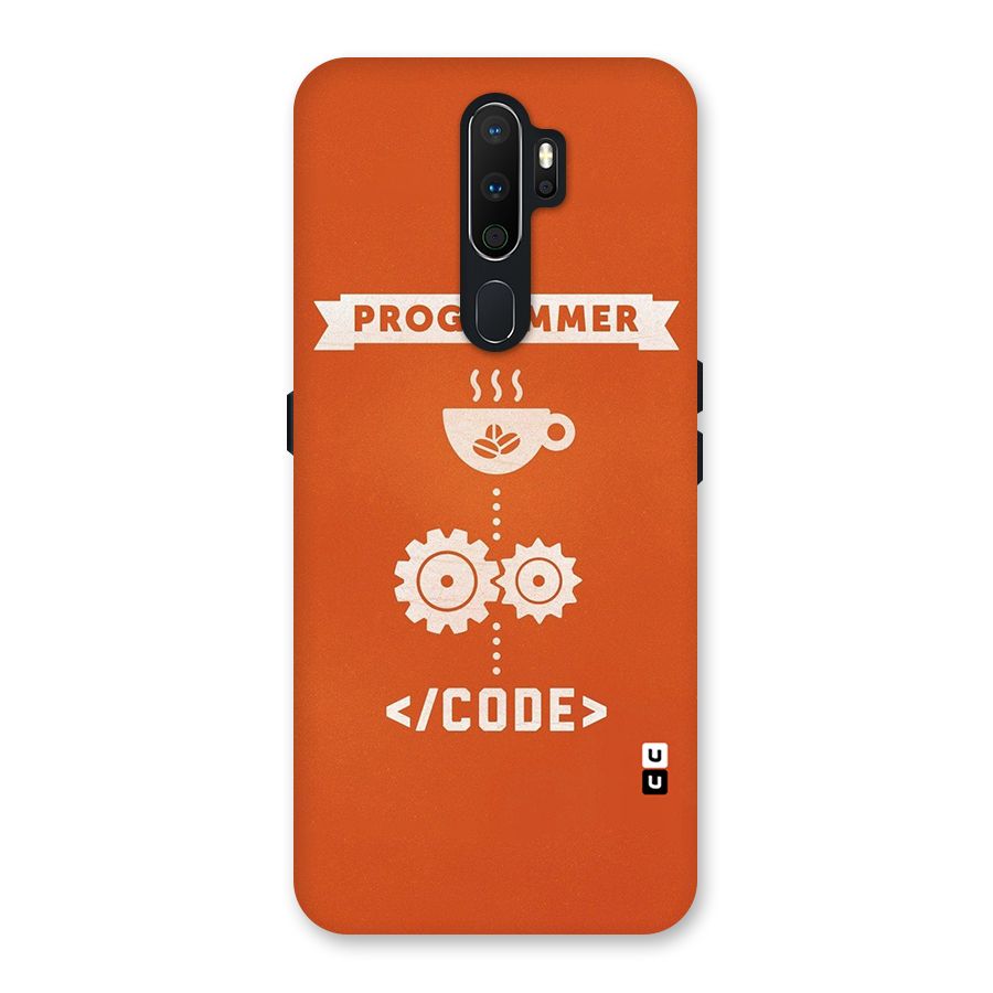 Programmer Coffee Code Back Case for Oppo A5 (2020)