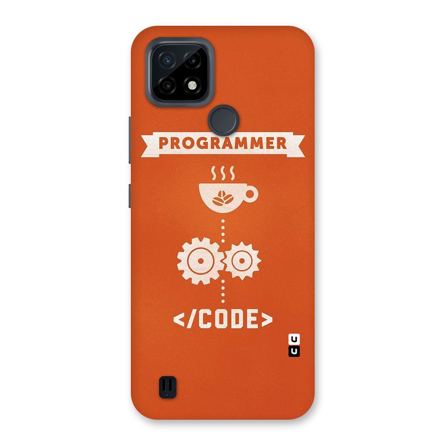 Programmer Coffee Code Back Case for Realme C21
