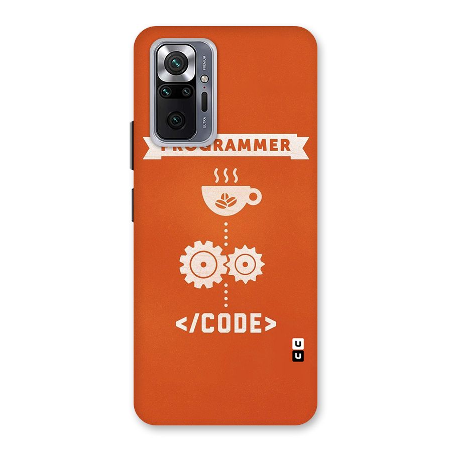 Programmer Coffee Code Back Case for Redmi Note 10 Pro Max