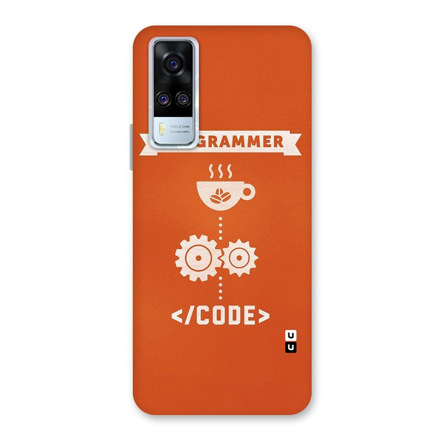 Programmer Coffee Code Back Case for Vivo Y31