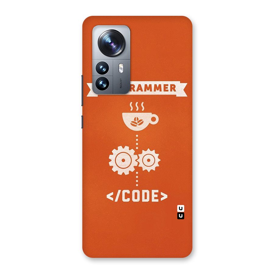 Programmer Coffee Code Back Case for Xiaomi 12 Pro
