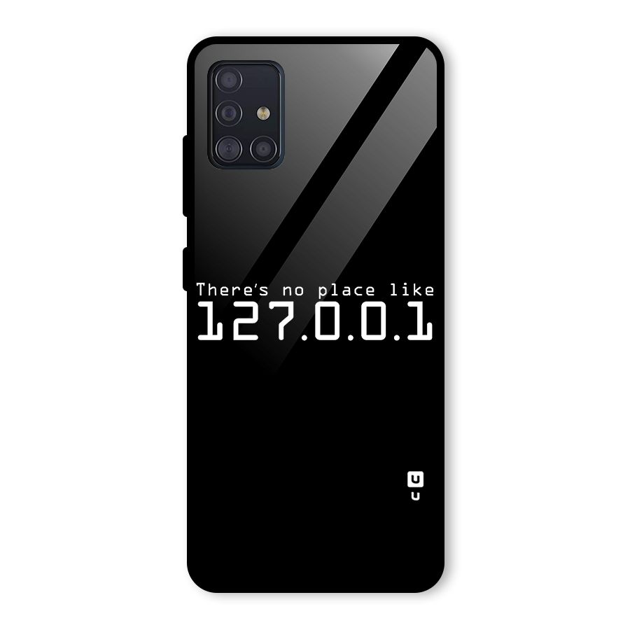 Programmers Favorite Place Glass Back Case for Galaxy A51