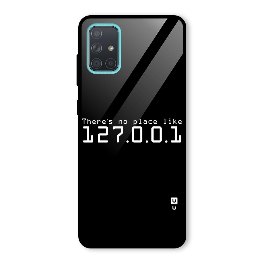 Programmers Favorite Place Glass Back Case for Galaxy A71