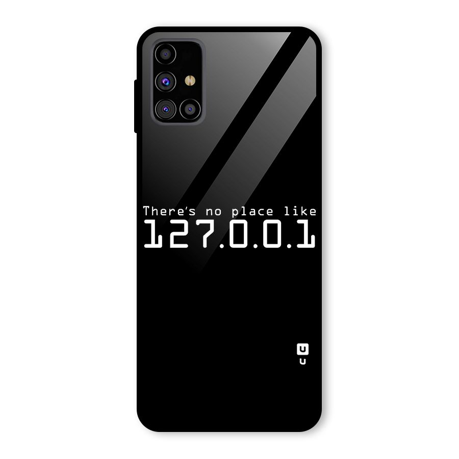 Programmers Favorite Place Glass Back Case for Galaxy M31s