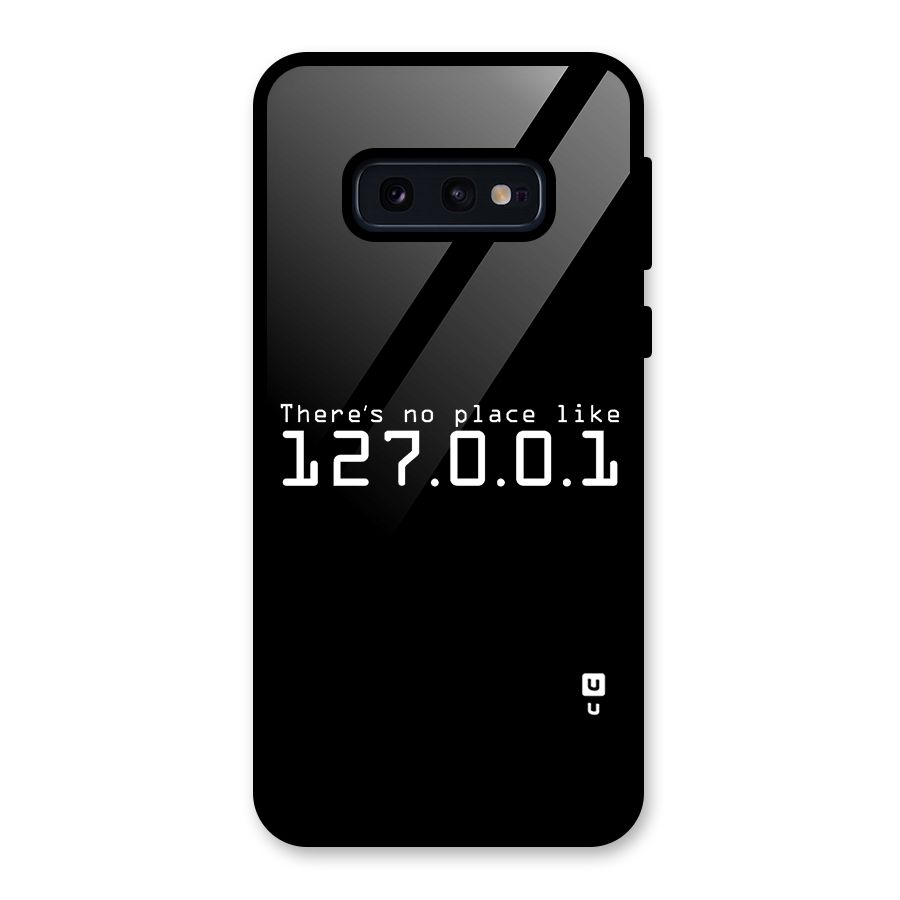 Programmers Favorite Place Glass Back Case for Galaxy S10e