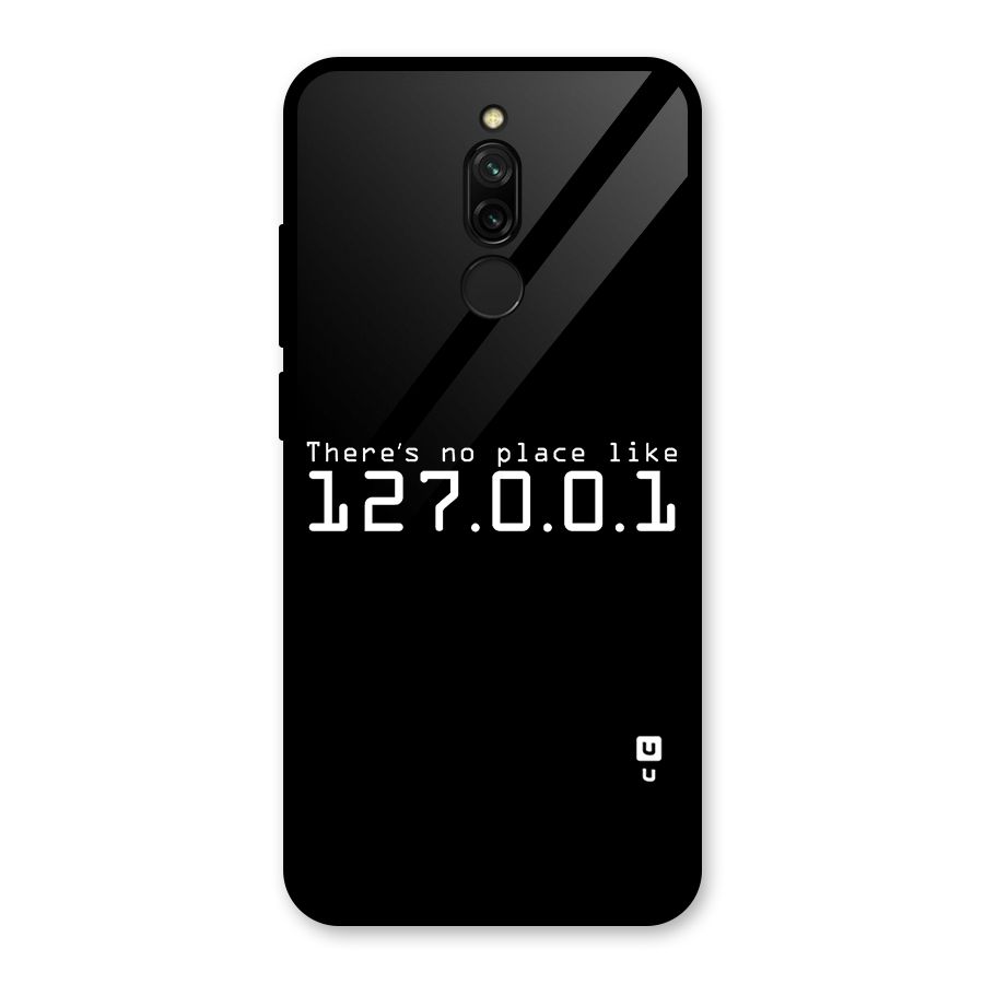 Programmers Favorite Place Glass Back Case for Redmi 8