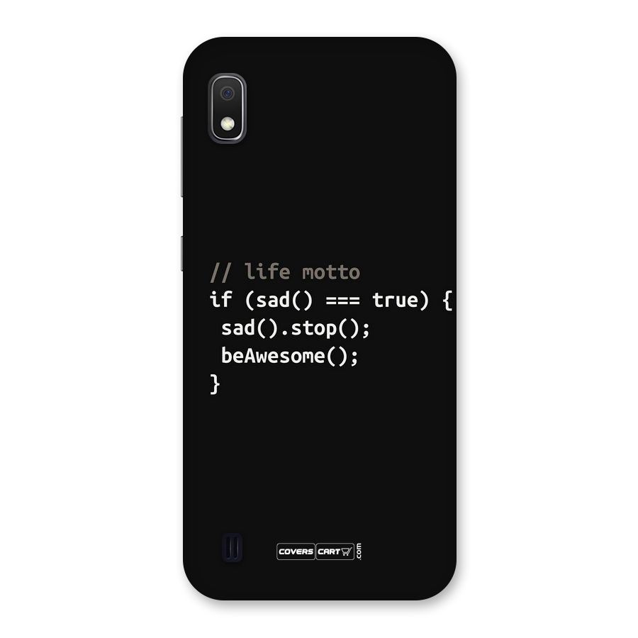 Programmers Life Back Case for Galaxy A10