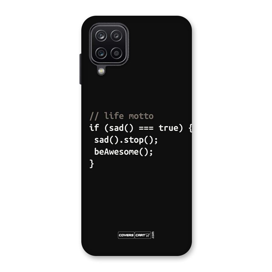 Programmers Life Back Case for Galaxy A12
