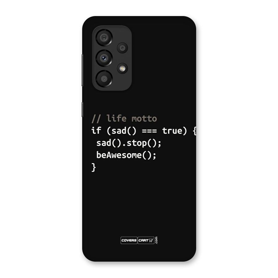 Programmers Life Back Case for Galaxy A33 5G