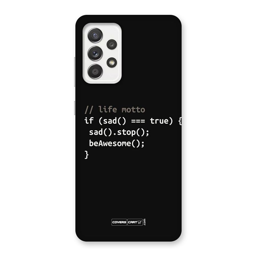 Programmers Life Back Case for Galaxy A52