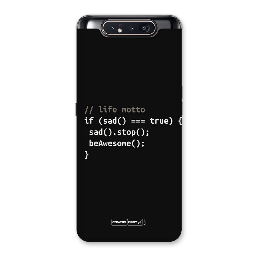 Programmers Life Back Case for Galaxy A80