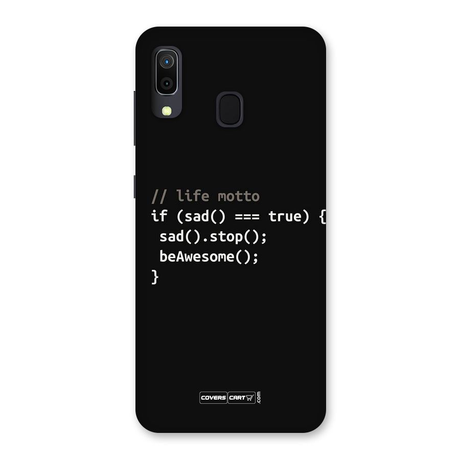 Programmers Life Back Case for Galaxy M10s