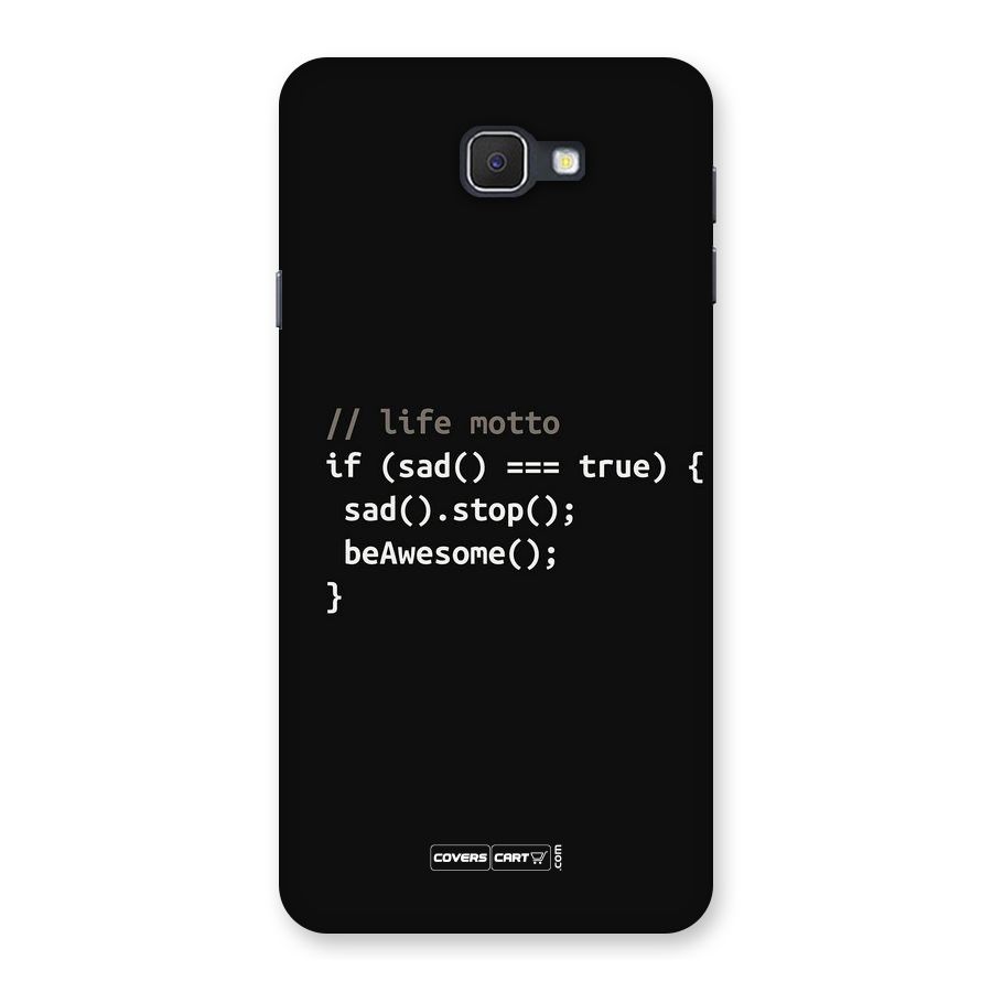 Programmers Life Back Case for Galaxy On7 2016
