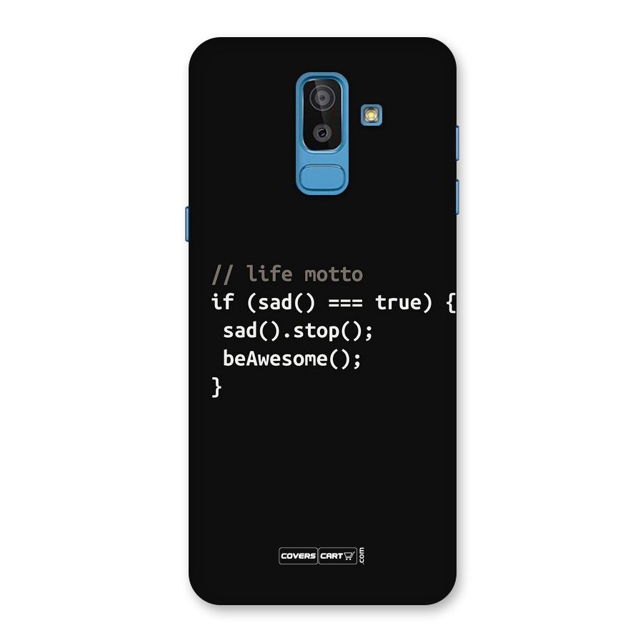 Programmers Life Back Case for Galaxy On8 (2018)