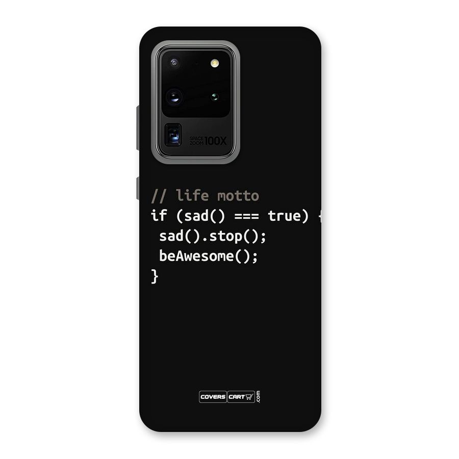 Programmers Life Back Case for Galaxy S20 Ultra