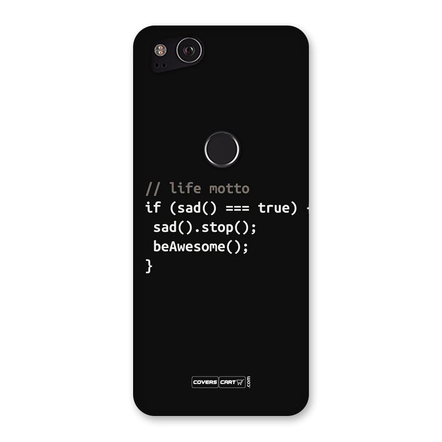 Programmers Life Back Case for Google Pixel 2