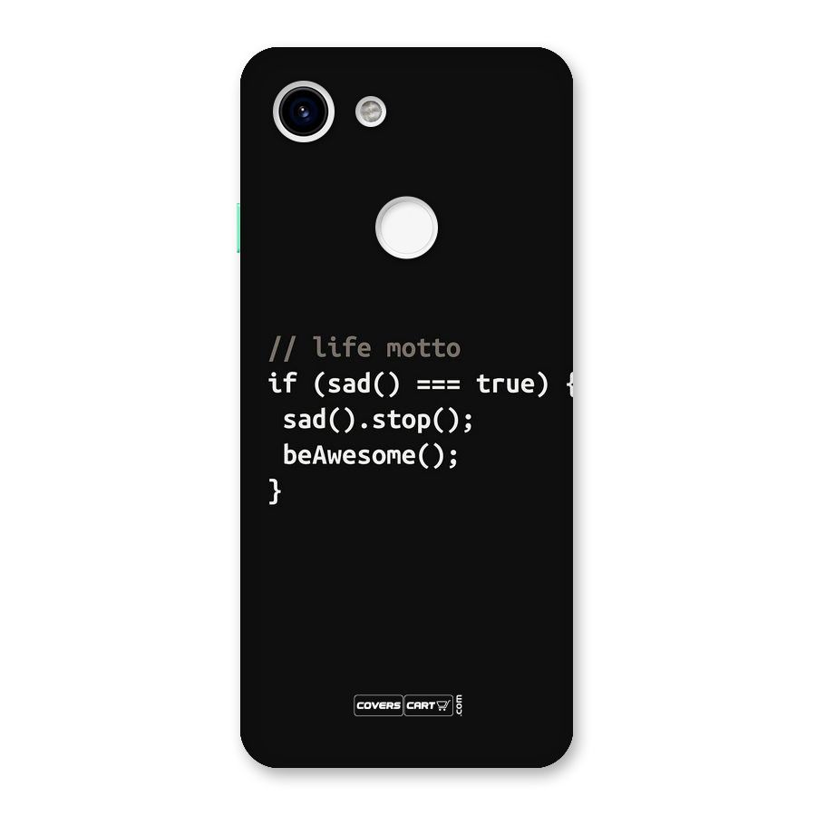 Programmers Life Back Case for Google Pixel 3
