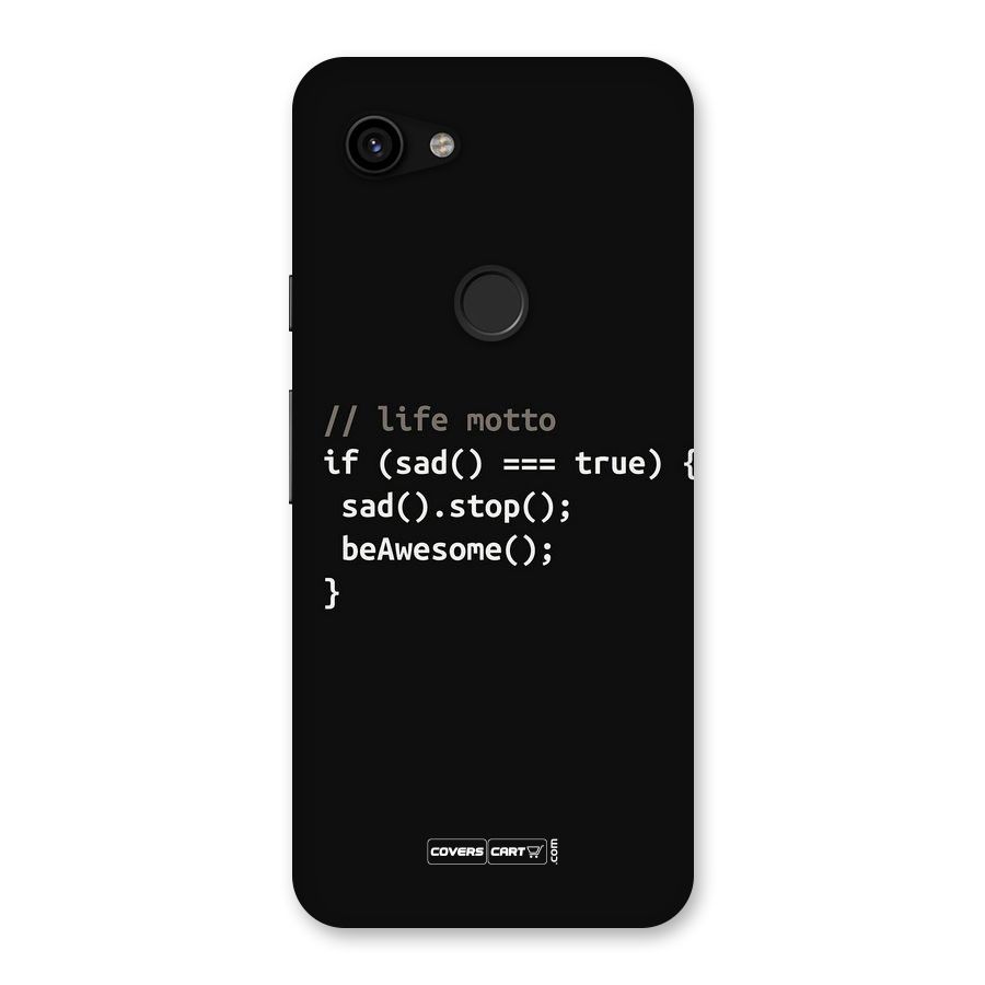 Programmers Life Back Case for Google Pixel 3a