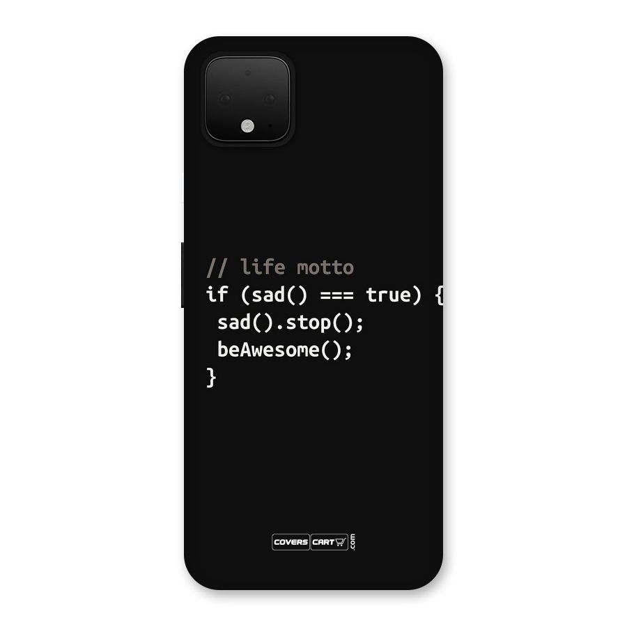 Programmers Life Back Case for Google Pixel 4 XL