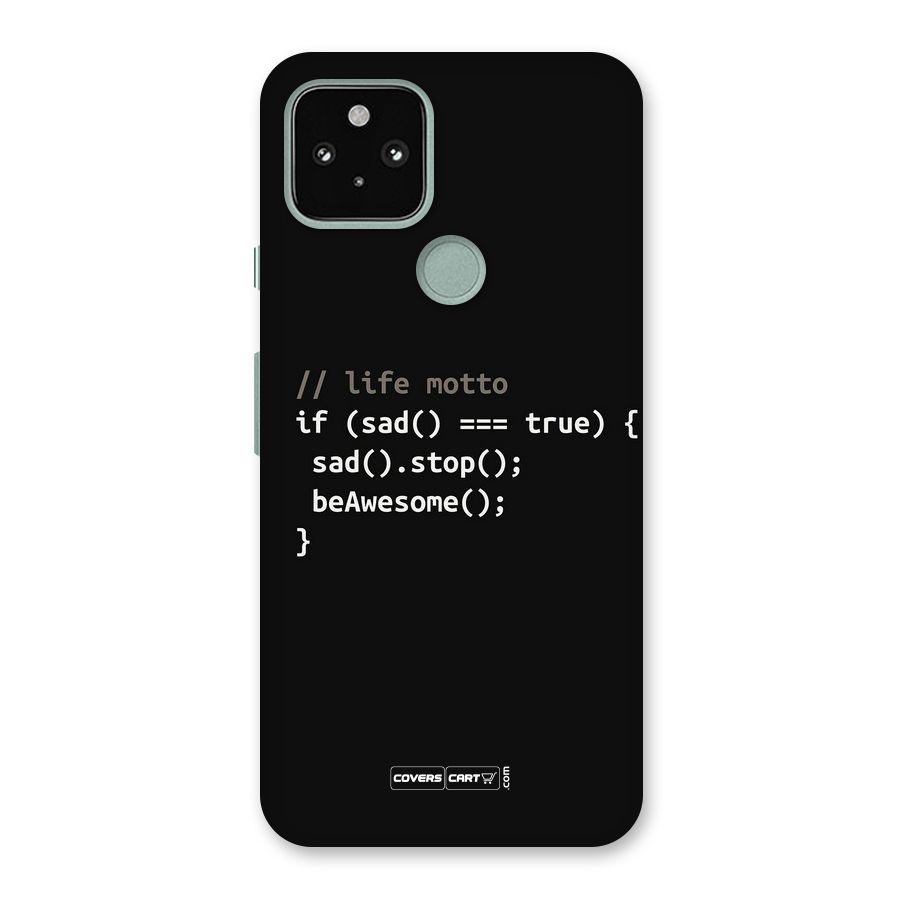 Programmers Life Back Case for Google Pixel 5