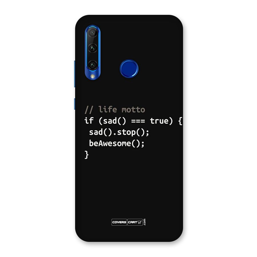 Programmers Life Back Case for Honor 20i