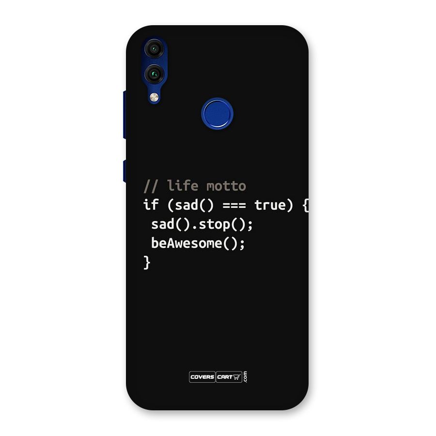 Programmers Life Back Case for Honor 8C