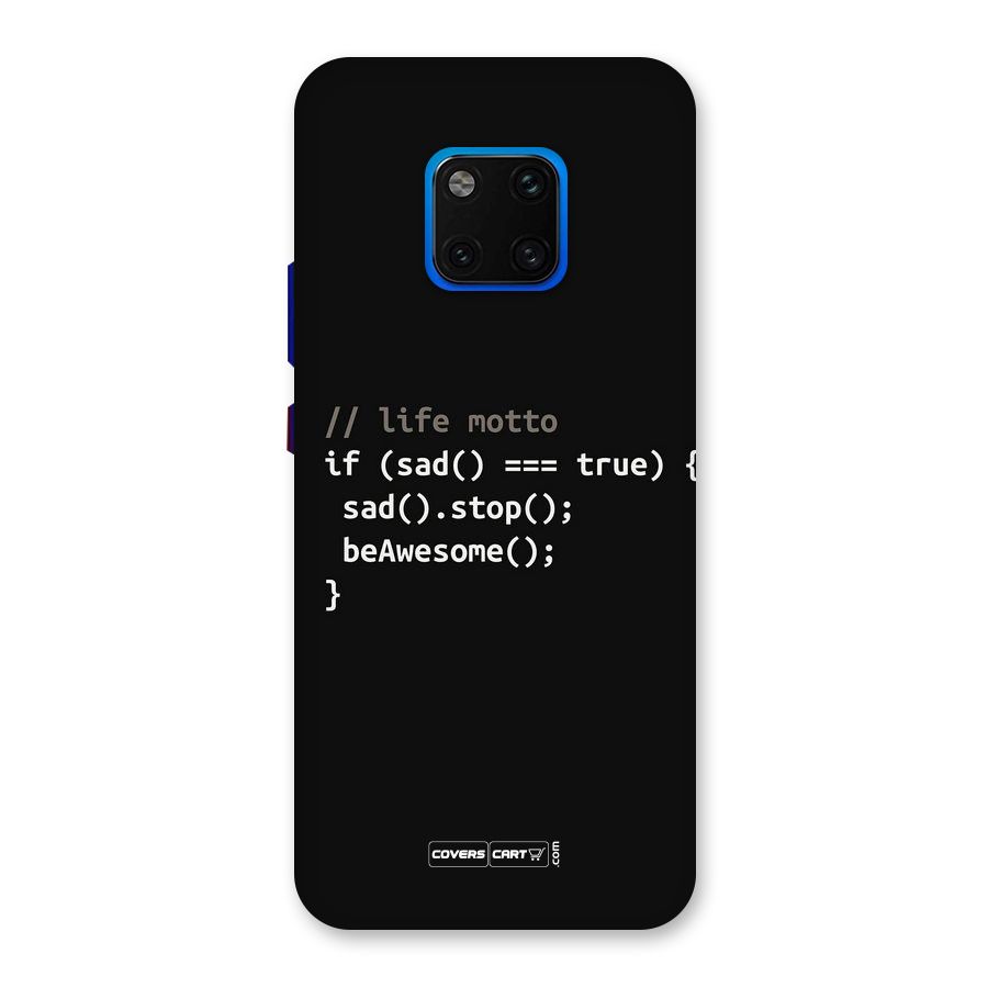 Programmers Life Back Case for Huawei Mate 20 Pro