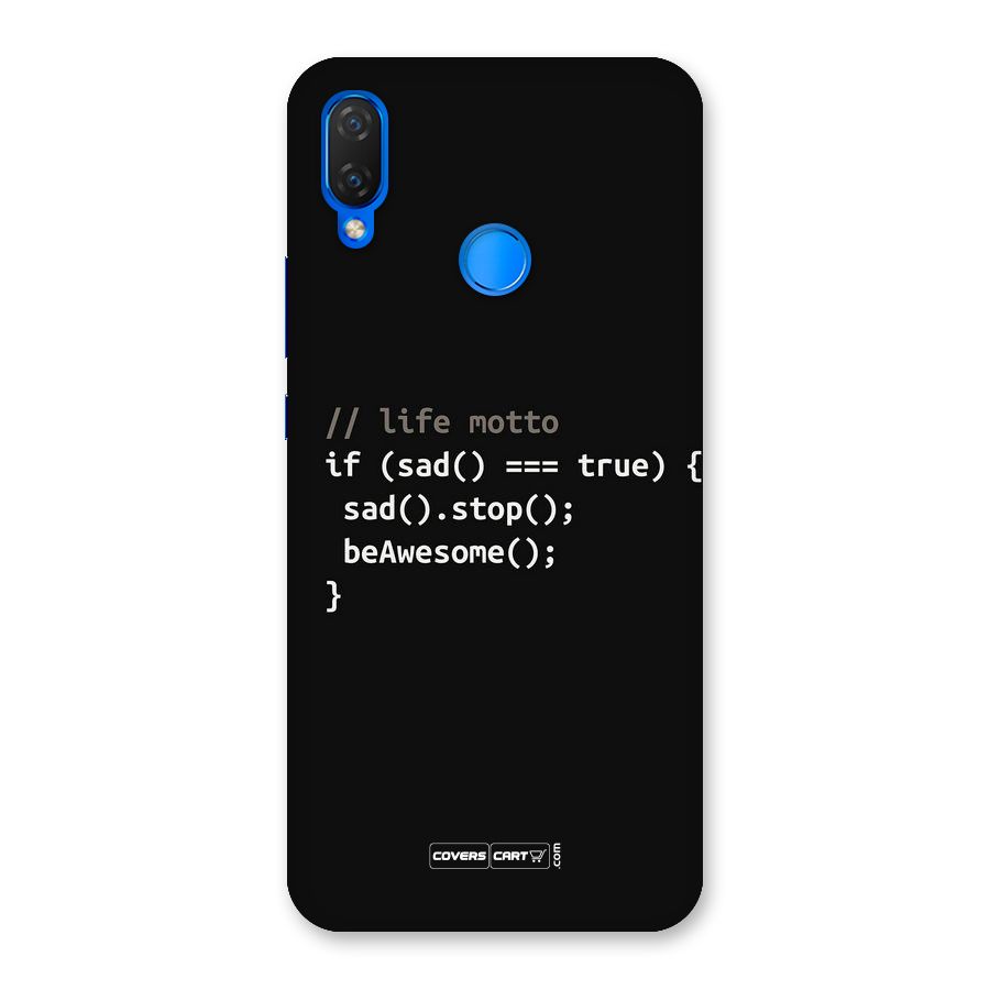 Programmers Life Back Case for Huawei Nova 3i