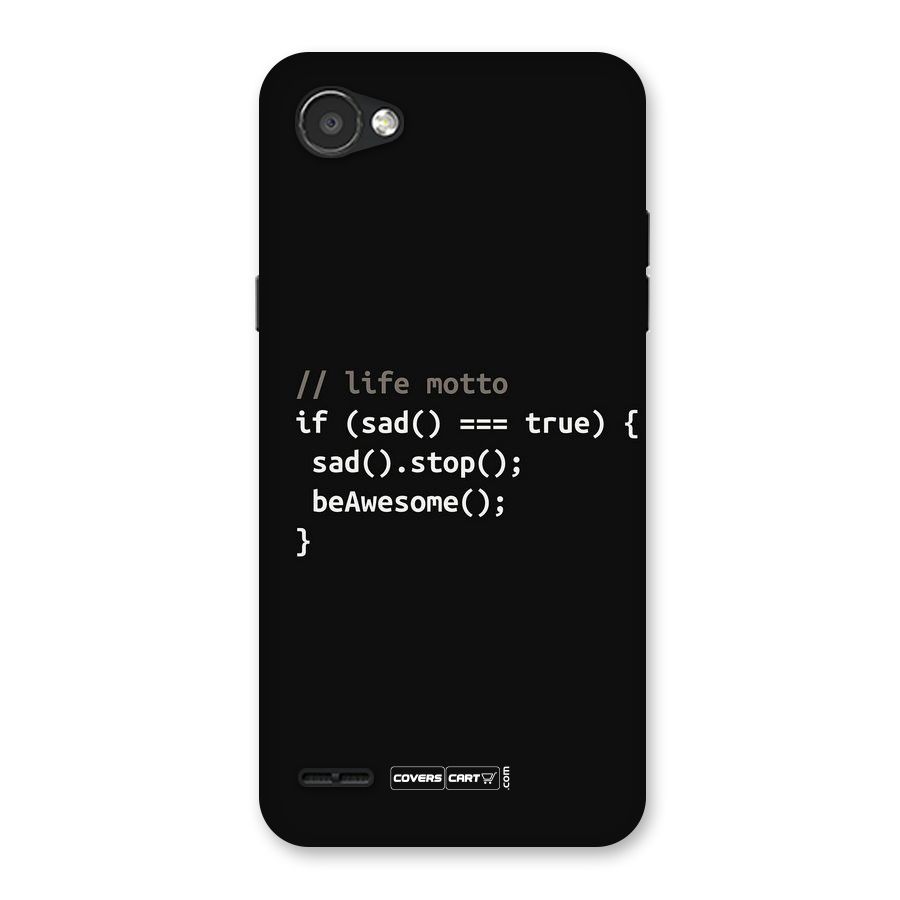 Programmers Life Back Case for LG Q6