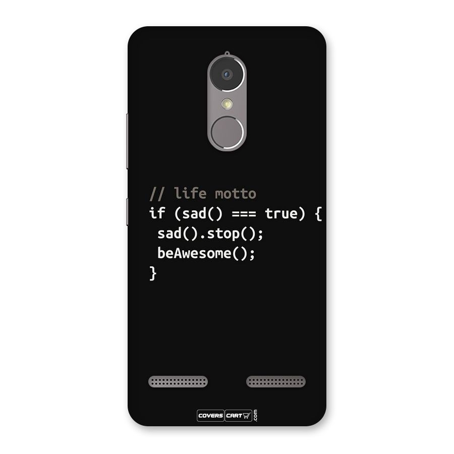 Programmers Life Back Case for Lenovo K6 Power