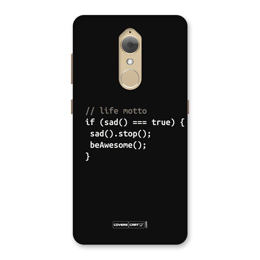 Programmers Life Back Case for Lenovo K8