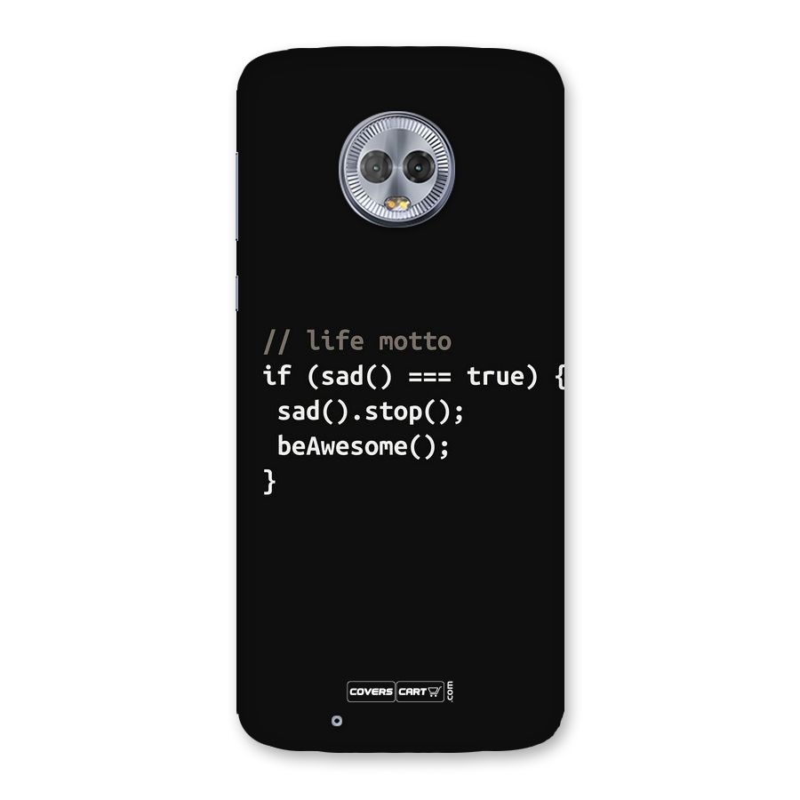 Programmers Life Back Case for Moto G6