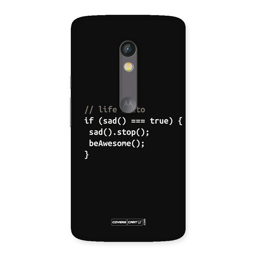 Programmers Life Back Case for Moto X Play