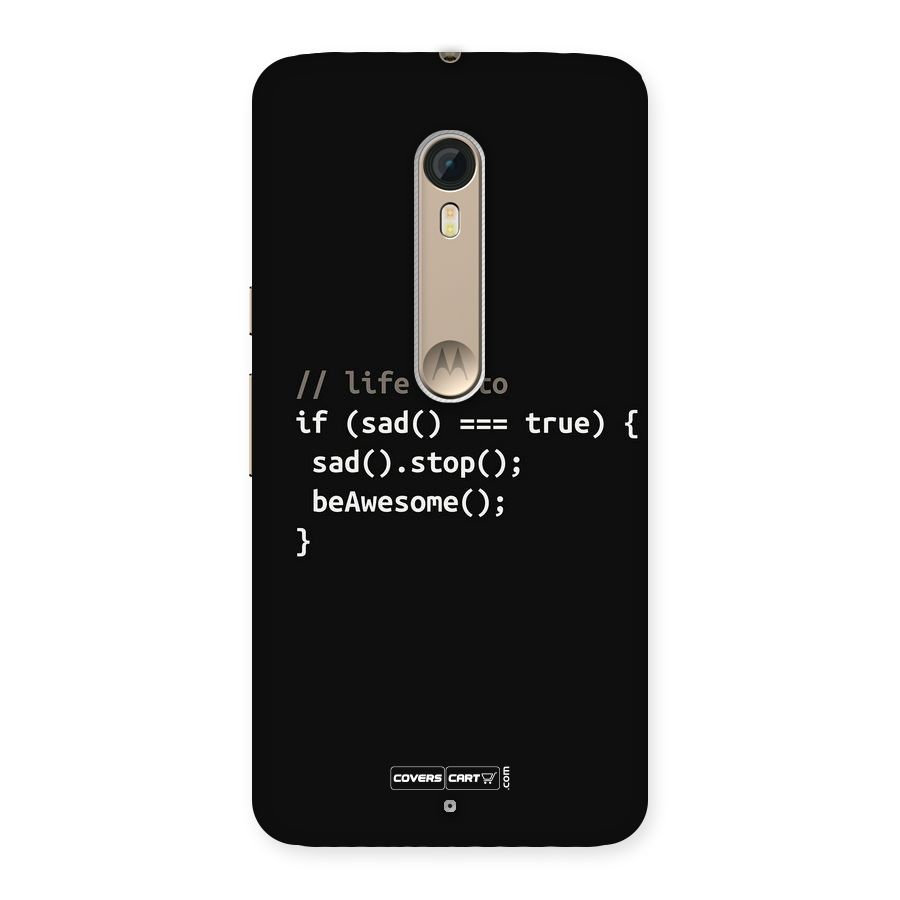 Programmers Life Back Case for Motorola Moto X Style