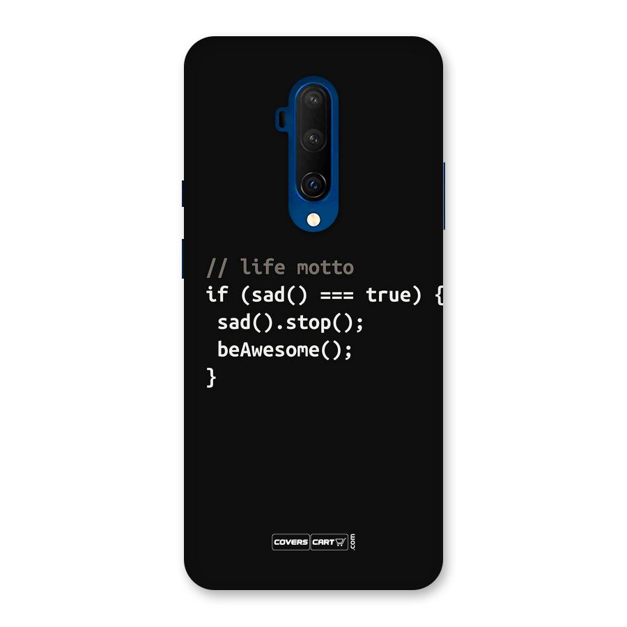 Programmers Life Back Case for OnePlus 7T Pro