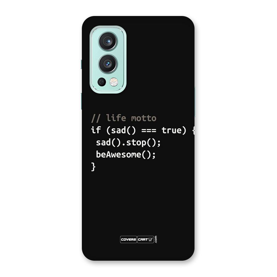 Programmers Life Back Case for OnePlus Nord 2 5G
