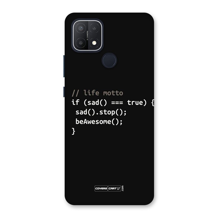 Programmers Life Back Case for Oppo A15