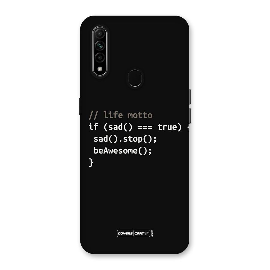 Programmers Life Back Case for Oppo A31