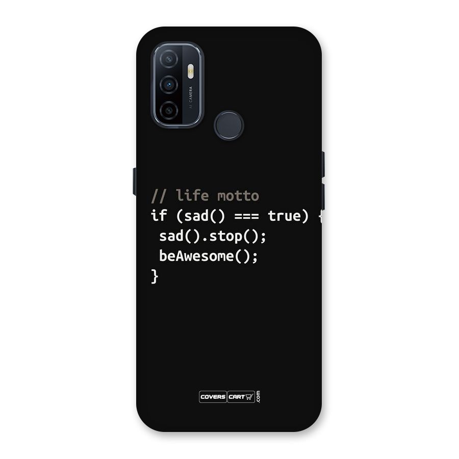 Programmers Life Back Case for Oppo A32