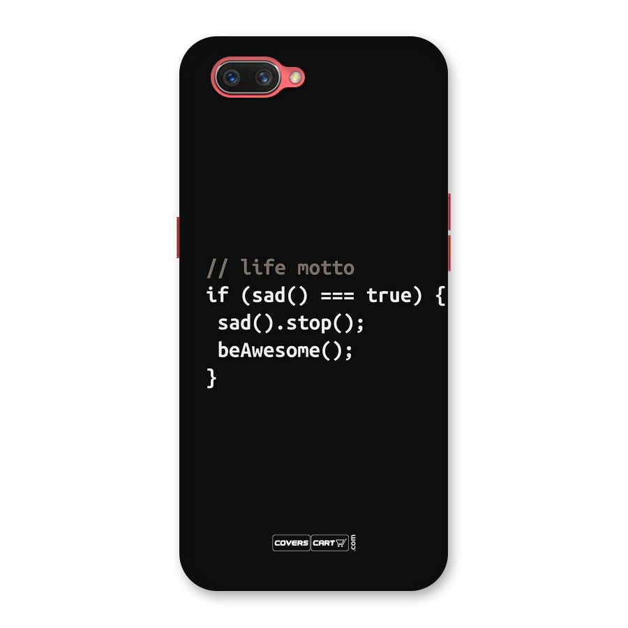 Programmers Life Back Case for Oppo A3s