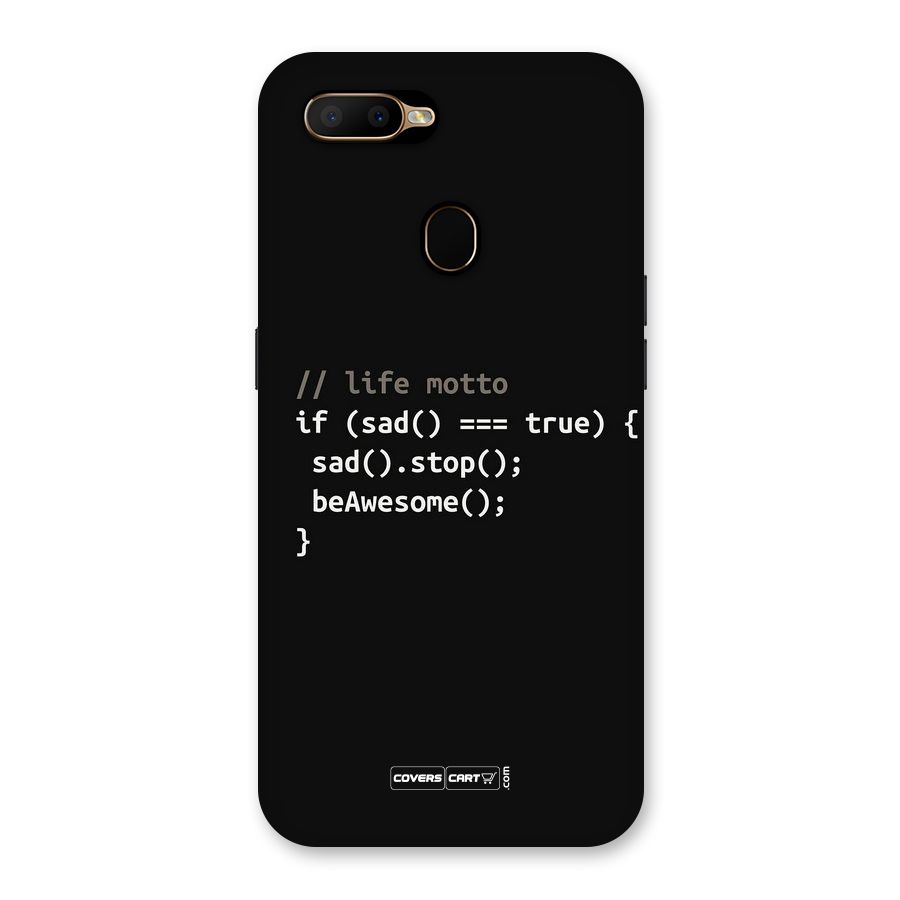 Programmers Life Back Case for Oppo A5s