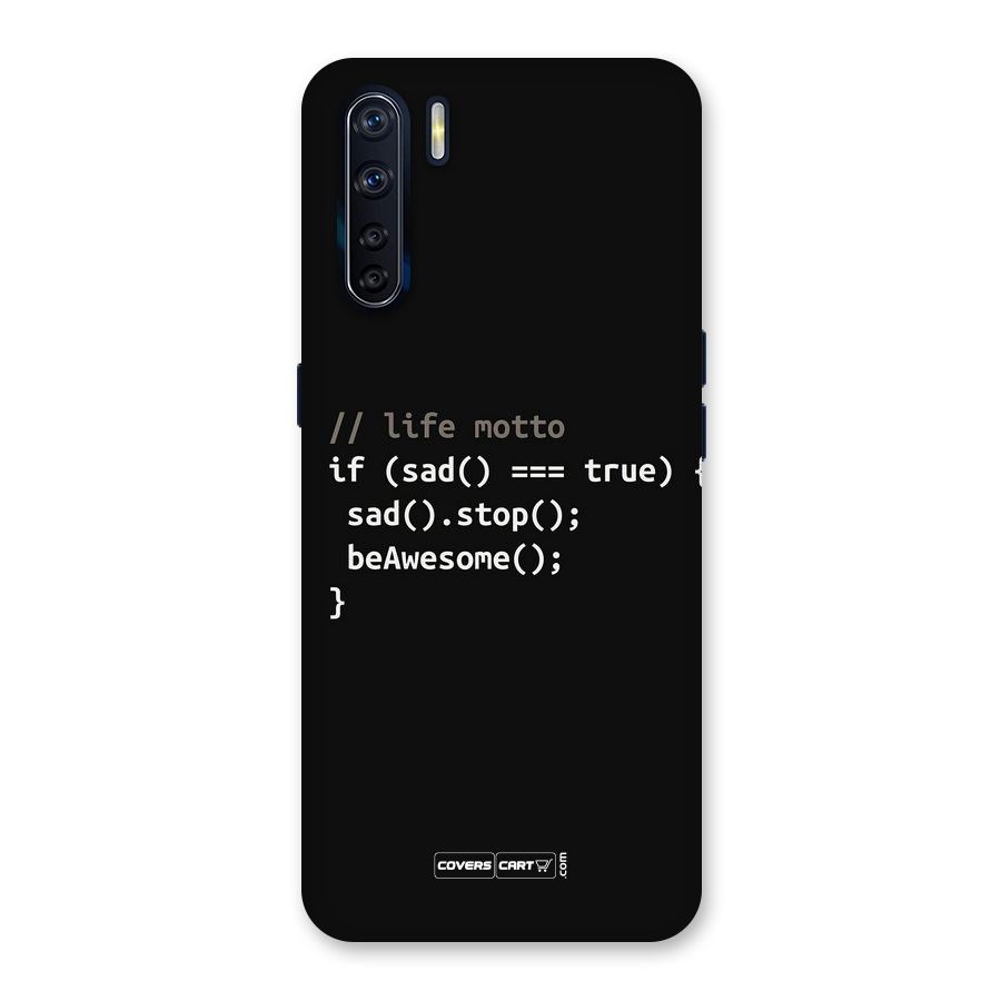 Programmers Life Back Case for Oppo F15