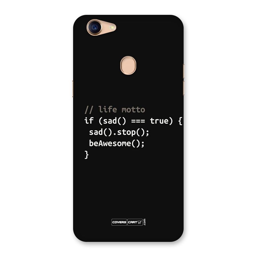 Programmers Life Back Case for Oppo F5 Youth